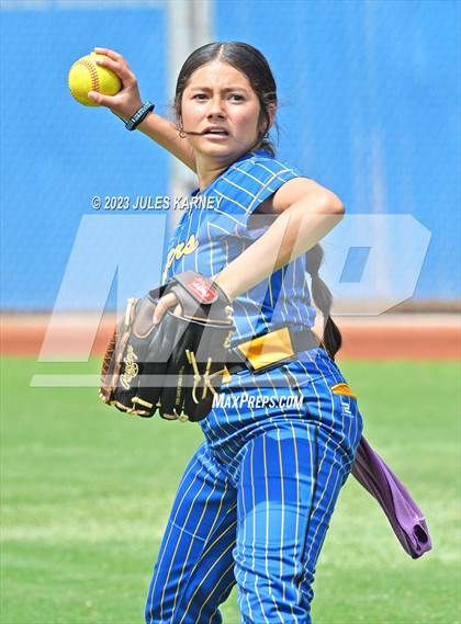Thumbnail 1 in Oasis Academy vs Pahranagat Valley (NIAA 1A State Playoffs) photogallery.