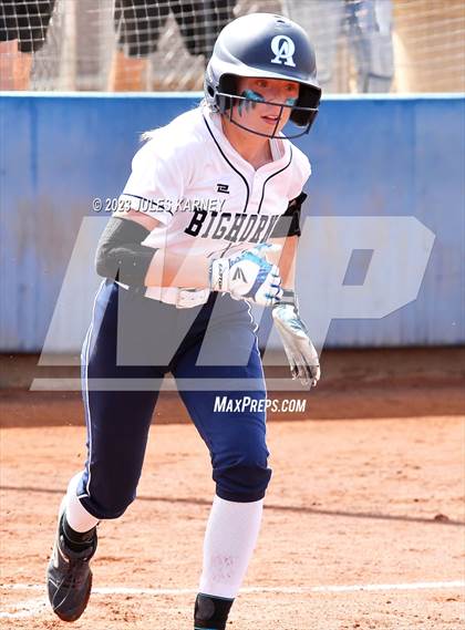 Thumbnail 3 in Oasis Academy vs Pahranagat Valley (NIAA 1A State Playoffs) photogallery.