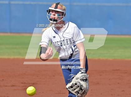 Thumbnail 2 in Oasis Academy vs Pahranagat Valley (NIAA 1A State Playoffs) photogallery.