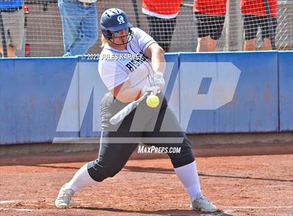 Thumbnail 1 in Oasis Academy vs Pahranagat Valley (NIAA 1A State Playoffs) photogallery.