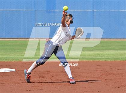Thumbnail 1 in Oasis Academy vs Pahranagat Valley (NIAA 1A State Playoffs) photogallery.