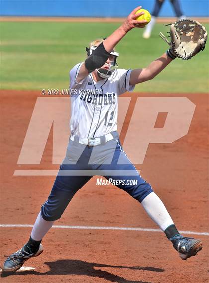 Thumbnail 2 in Oasis Academy vs Pahranagat Valley (NIAA 1A State Playoffs) photogallery.