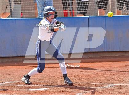 Thumbnail 2 in Oasis Academy vs Pahranagat Valley (NIAA 1A State Playoffs) photogallery.