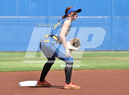 Thumbnail 3 in Oasis Academy vs Pahranagat Valley (NIAA 1A State Playoffs) photogallery.
