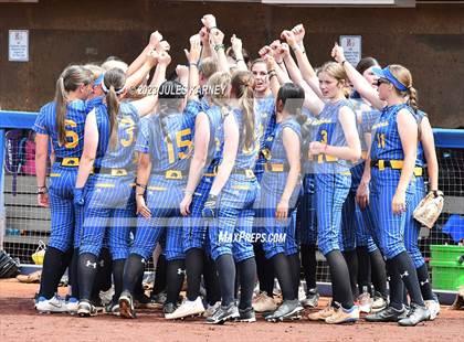 Thumbnail 2 in Oasis Academy vs Pahranagat Valley (NIAA 1A State Playoffs) photogallery.
