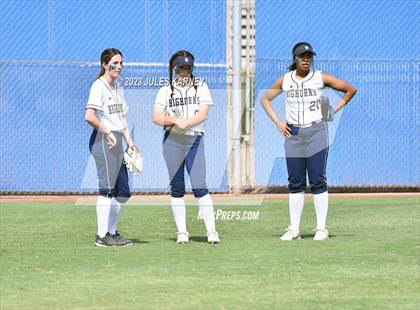 Thumbnail 3 in Oasis Academy vs Pahranagat Valley (NIAA 1A State Playoffs) photogallery.