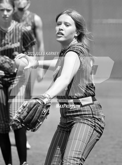 Thumbnail 3 in Oasis Academy vs Pahranagat Valley (NIAA 1A State Playoffs) photogallery.