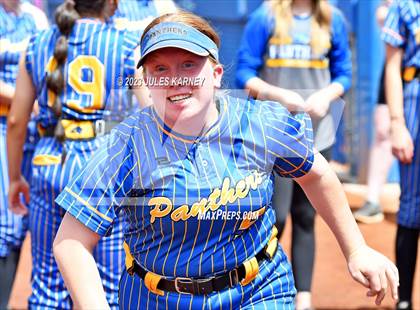Thumbnail 2 in Oasis Academy vs Pahranagat Valley (NIAA 1A State Playoffs) photogallery.