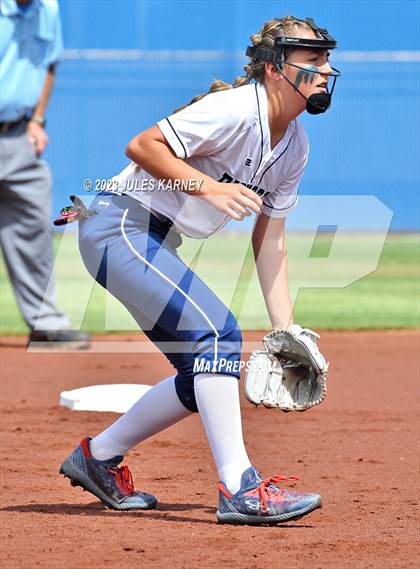 Thumbnail 2 in Oasis Academy vs Pahranagat Valley (NIAA 1A State Playoffs) photogallery.