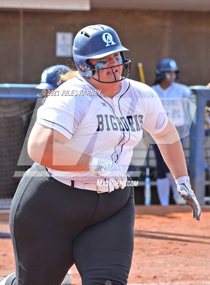 Thumbnail 2 in Oasis Academy vs Pahranagat Valley (NIAA 1A State Playoffs) photogallery.