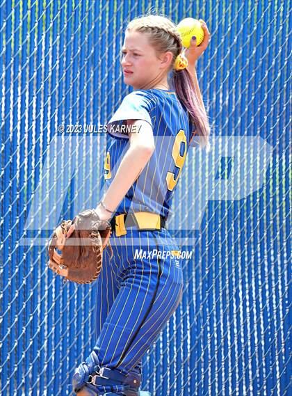 Thumbnail 1 in Oasis Academy vs Pahranagat Valley (NIAA 1A State Playoffs) photogallery.