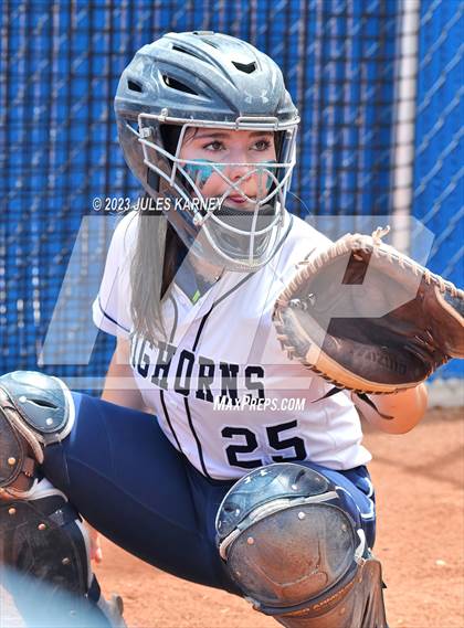 Thumbnail 1 in Oasis Academy vs Pahranagat Valley (NIAA 1A State Playoffs) photogallery.