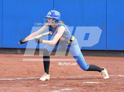 Thumbnail 3 in Oasis Academy vs Pahranagat Valley (NIAA 1A State Playoffs) photogallery.