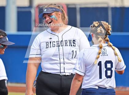 Thumbnail 1 in Oasis Academy vs Pahranagat Valley (NIAA 1A State Playoffs) photogallery.