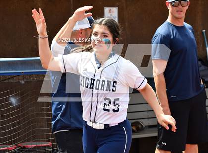 Thumbnail 1 in Oasis Academy vs Pahranagat Valley (NIAA 1A State Playoffs) photogallery.