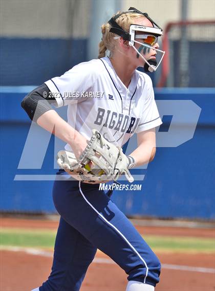 Thumbnail 3 in Oasis Academy vs Pahranagat Valley (NIAA 1A State Playoffs) photogallery.