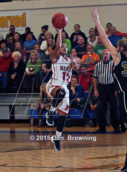 Thumbnail 2 in DuPont Manual vs. Gatlinburg-Pittman  (Smoky Mountain Classic Christmas Tournament) photogallery.