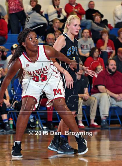 Thumbnail 1 in DuPont Manual vs. Gatlinburg-Pittman  (Smoky Mountain Classic Christmas Tournament) photogallery.