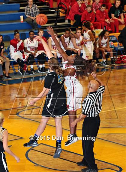 Thumbnail 2 in DuPont Manual vs. Gatlinburg-Pittman  (Smoky Mountain Classic Christmas Tournament) photogallery.