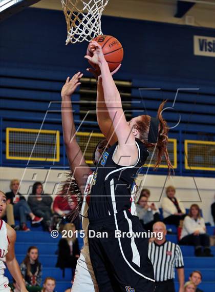 Thumbnail 1 in DuPont Manual vs. Gatlinburg-Pittman  (Smoky Mountain Classic Christmas Tournament) photogallery.