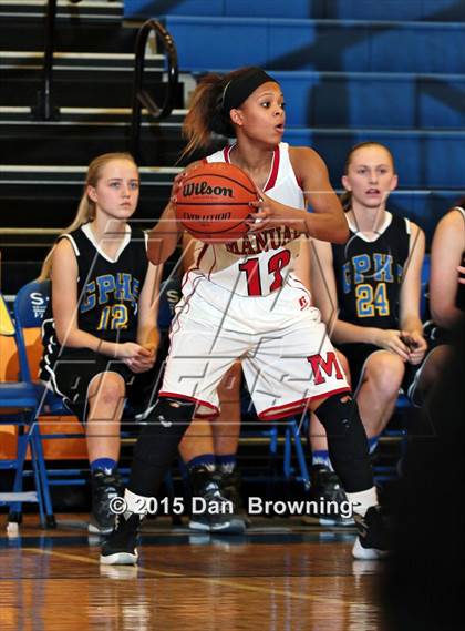 Thumbnail 1 in DuPont Manual vs. Gatlinburg-Pittman  (Smoky Mountain Classic Christmas Tournament) photogallery.