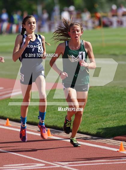 Thumbnail 1 in CHSAA Track and Field Championships (Day 1 - Girls Events) photogallery.