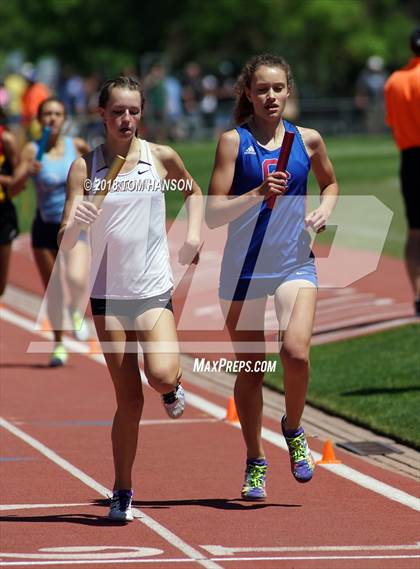 Thumbnail 1 in CHSAA Track and Field Championships (Day 1 - Girls Events) photogallery.