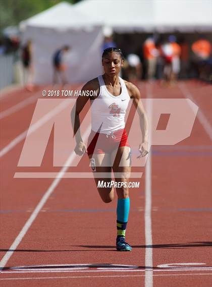 Thumbnail 1 in CHSAA Track and Field Championships (Day 1 - Girls Events) photogallery.