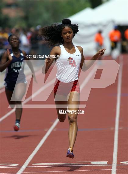 Thumbnail 1 in CHSAA Track and Field Championships (Day 1 - Girls Events) photogallery.