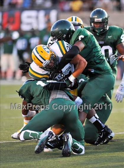 Thumbnail 2 in Harrison vs. Cass Tech (Big Day VII Prep Showdown) photogallery.