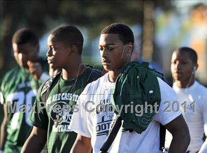 Thumbnail 3 in Harrison vs. Cass Tech (Big Day VII Prep Showdown) photogallery.