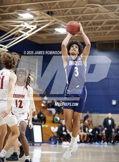Thumbnail 2 in University Christian vs Creekside (Fortegra Invitational) photogallery.