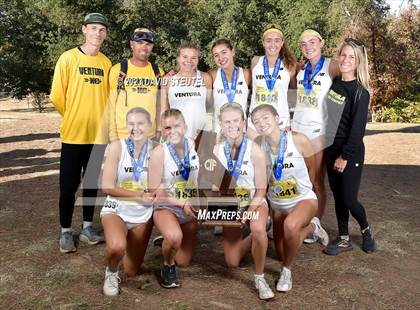 Thumbnail 1 in CIF State Cross Country Championships (Girls Awards) photogallery.