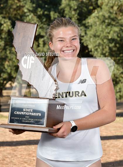 Thumbnail 1 in CIF State Cross Country Championships (Girls Awards) photogallery.