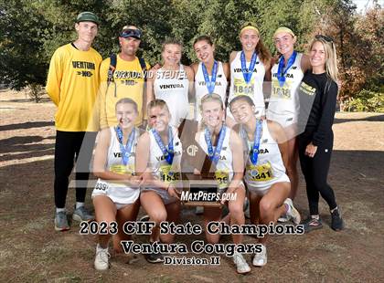 Thumbnail 2 in CIF State Cross Country Championships (Girls Awards) photogallery.