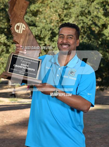 Thumbnail 3 in CIF State Cross Country Championships (Girls Awards) photogallery.
