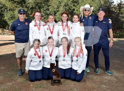 Thumbnail 1 in CIF State Cross Country Championships (Girls Awards) photogallery.