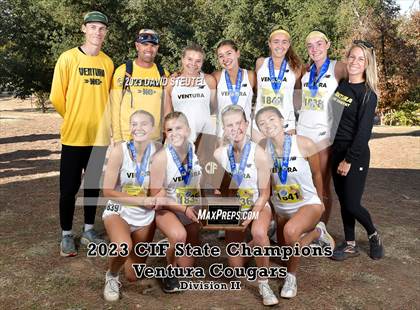 Thumbnail 1 in CIF State Cross Country Championships (Girls Awards) photogallery.