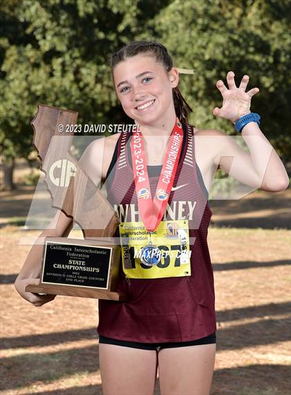 Thumbnail 3 in CIF State Cross Country Championships (Girls Awards) photogallery.