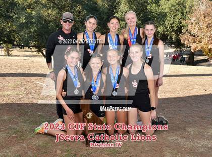 Thumbnail 1 in CIF State Cross Country Championships (Girls Awards) photogallery.
