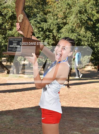 Thumbnail 3 in CIF State Cross Country Championships (Girls Awards) photogallery.
