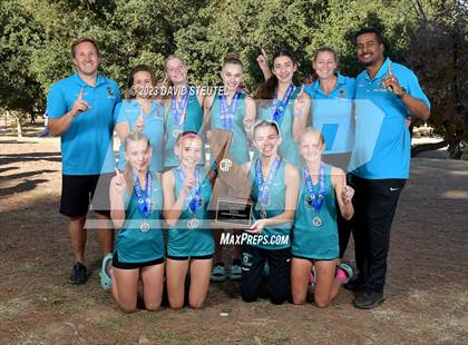 Thumbnail 2 in CIF State Cross Country Championships (Girls Awards) photogallery.