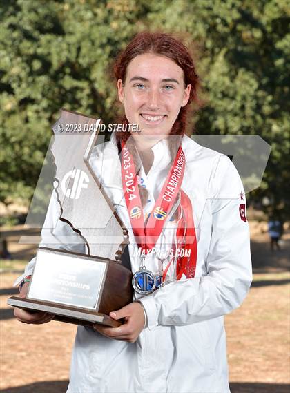Thumbnail 3 in CIF State Cross Country Championships (Girls Awards) photogallery.