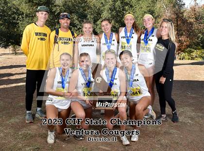 Thumbnail 3 in CIF State Cross Country Championships (Girls Awards) photogallery.