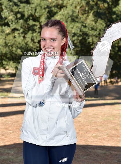 Thumbnail 2 in CIF State Cross Country Championships (Girls Awards) photogallery.