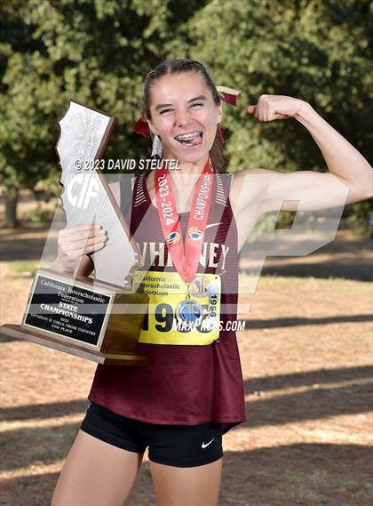 Thumbnail 3 in CIF State Cross Country Championships (Girls Awards) photogallery.