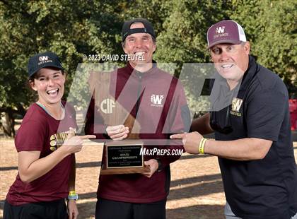 Thumbnail 3 in CIF State Cross Country Championships (Girls Awards) photogallery.