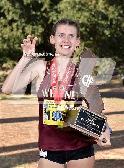 Thumbnail 3 in CIF State Cross Country Championships (Girls Awards) photogallery.