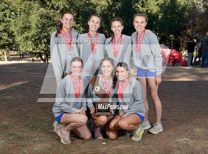Thumbnail 1 in CIF State Cross Country Championships (Girls Awards) photogallery.