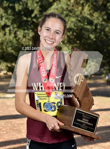 Thumbnail 1 in CIF State Cross Country Championships (Girls Awards) photogallery.
